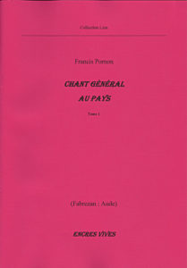 Couverture de Chant Général au pays